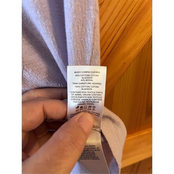 Lucky Brand light purple button up blouse size small - Picture 3 of 4